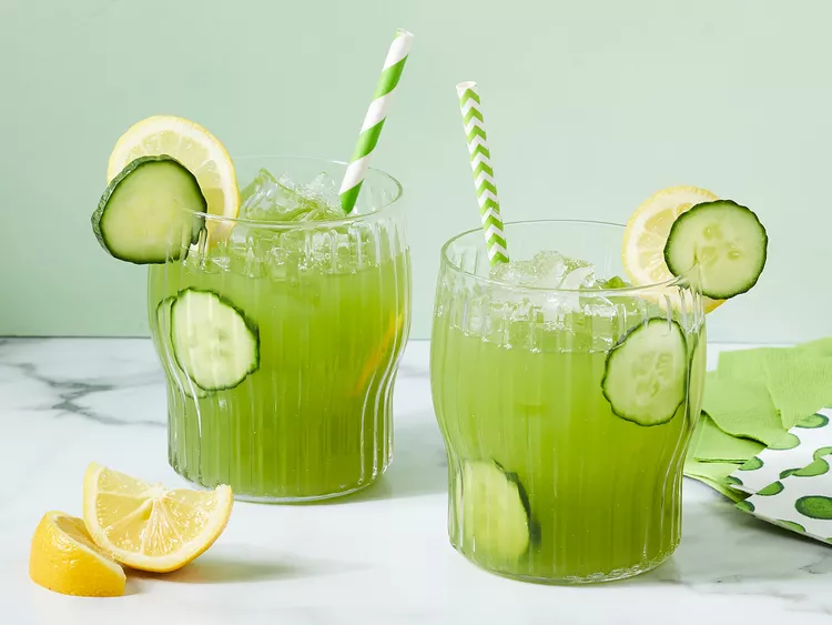 Drink Cool Cucumber Lemonade